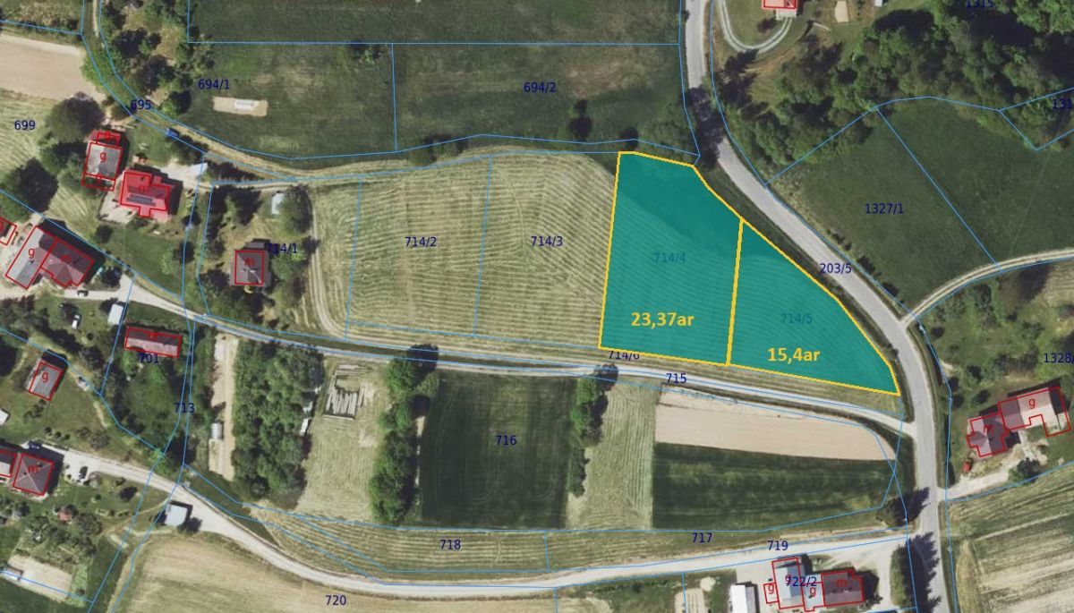 Działka budowlana Kombornia