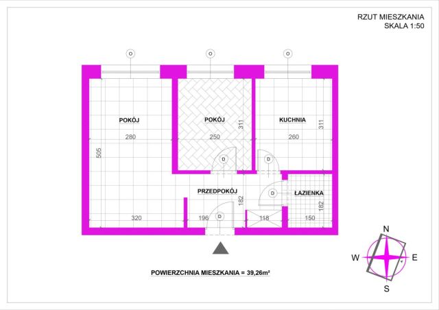 Mieszkanie 2-pokojowe Skawina, ul. Aleksandra Głowackiego. Zdjęcie 15