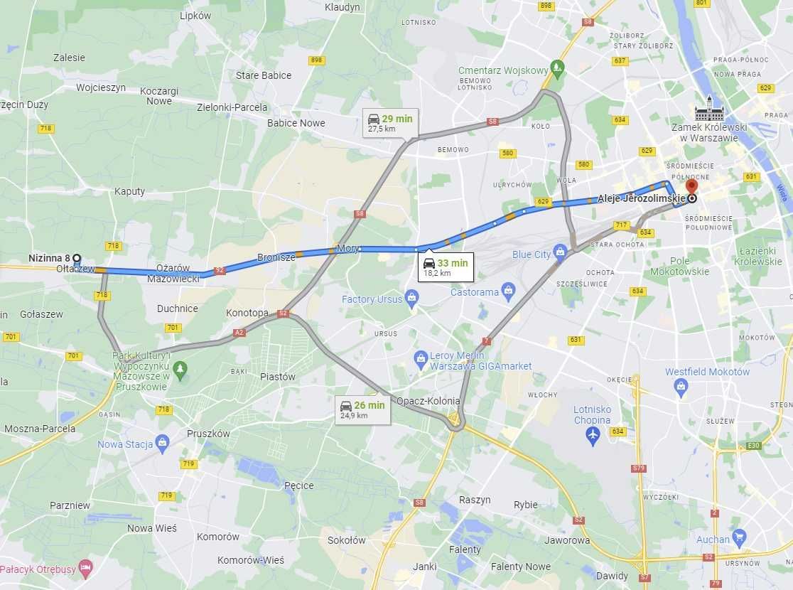 Działka budowlana Ołtarzew, ul. Nizinna. Zdjęcie 2