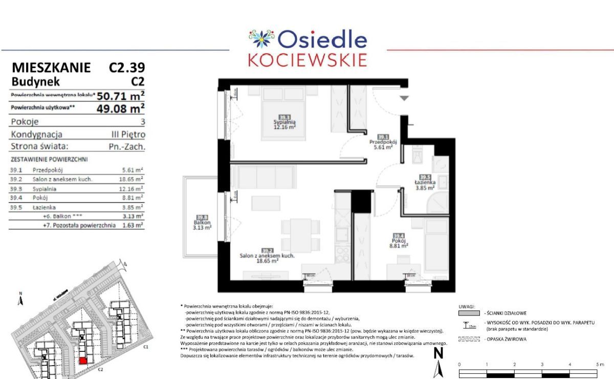 Mieszkanie 2-pokojowe Tczew. Zdjęcie 32