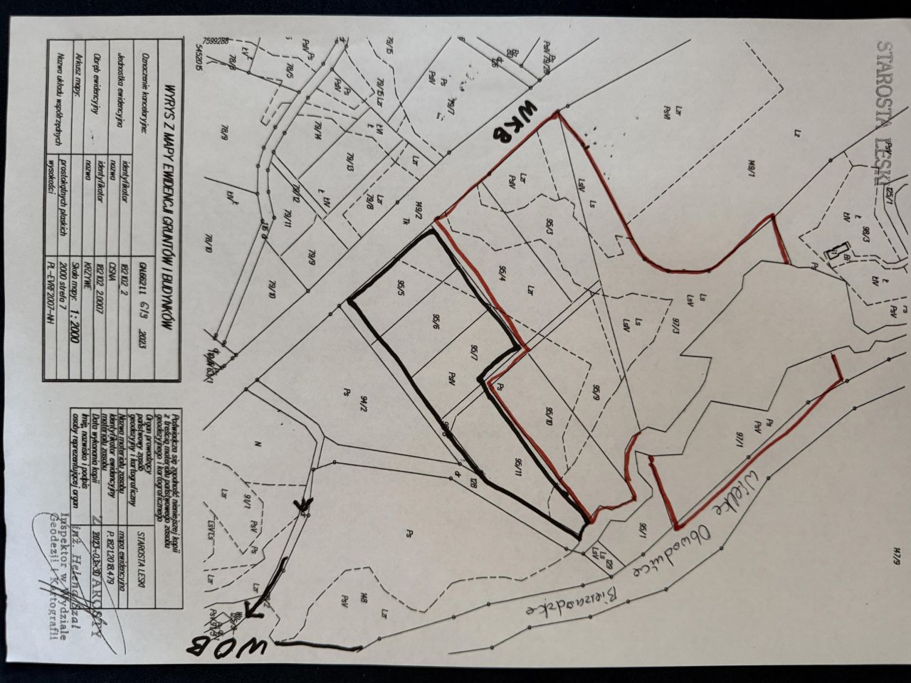 Działka inwestycyjna Krzywe. Zdjęcie 2