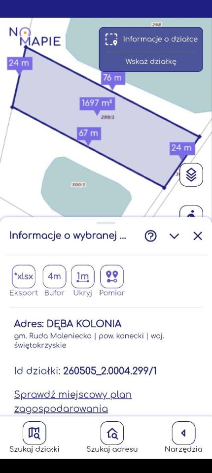Działka rekreacyjna Dęba-Kolonia. Zdjęcie 8