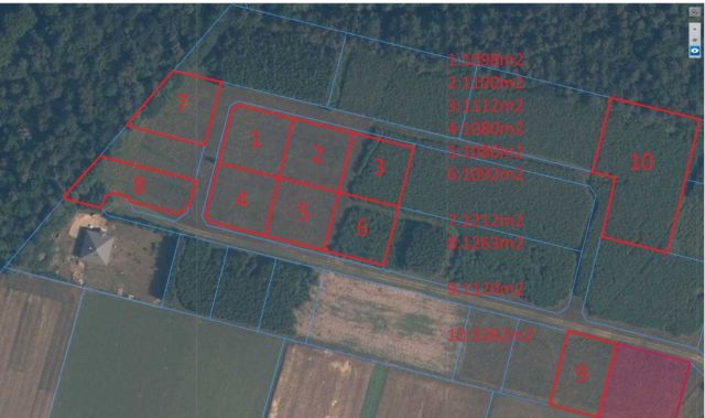 Działka inwestycyjna Kębłowo, ul. Leśna. Zdjęcie 15