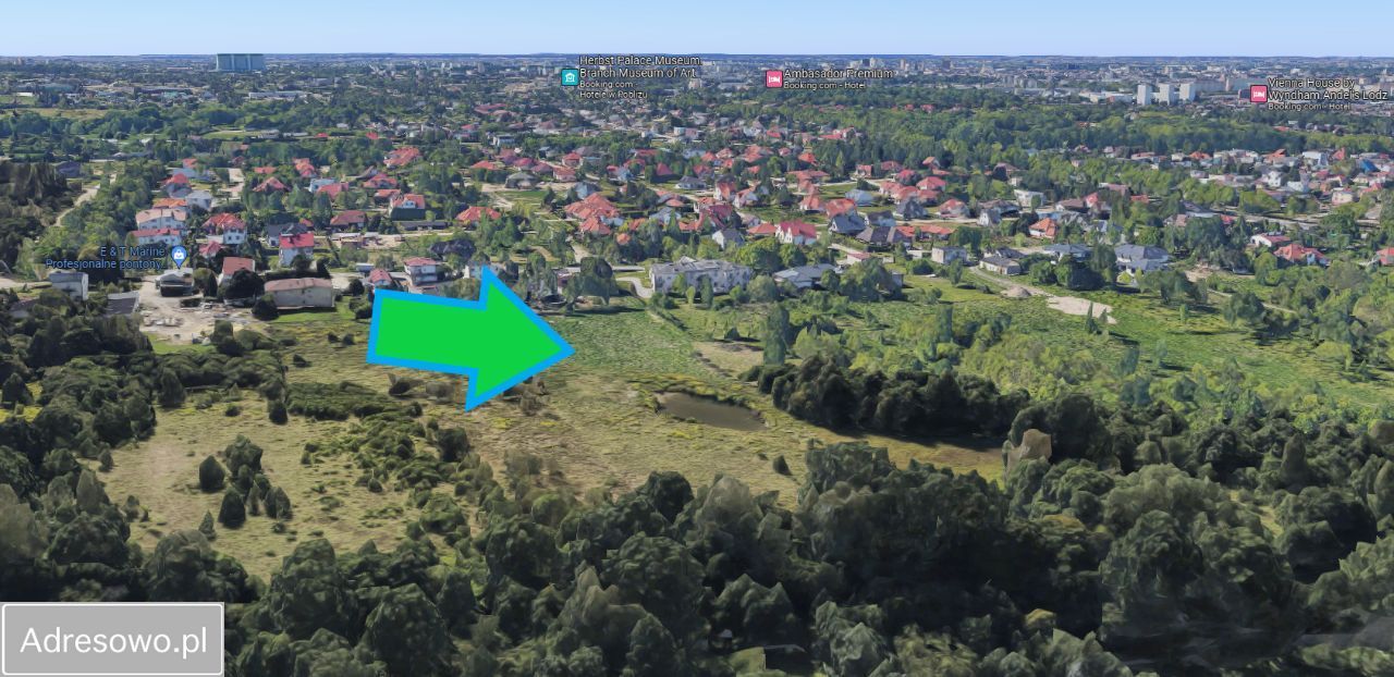 Działka budowlana Łódź Bałuty, ul. Kryształowa