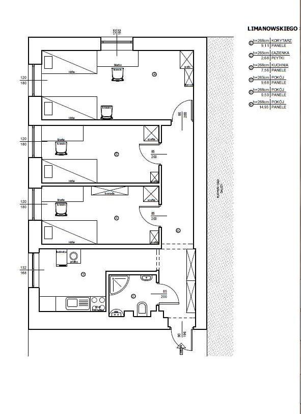 Mieszkanie 3-pokojowe Łódź Bałuty. Zdjęcie 8