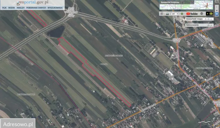 Działka rolna Bełżyce Zastawie