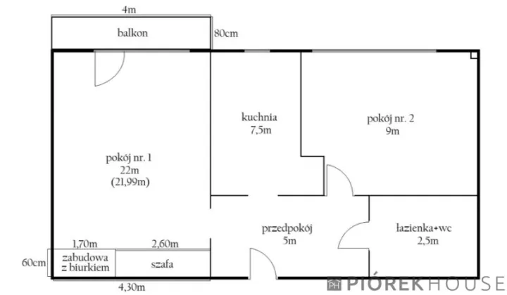 Mieszkanie 2-pokojowe Warszawa Bemowo, ul. Wacława Szadkowskiego