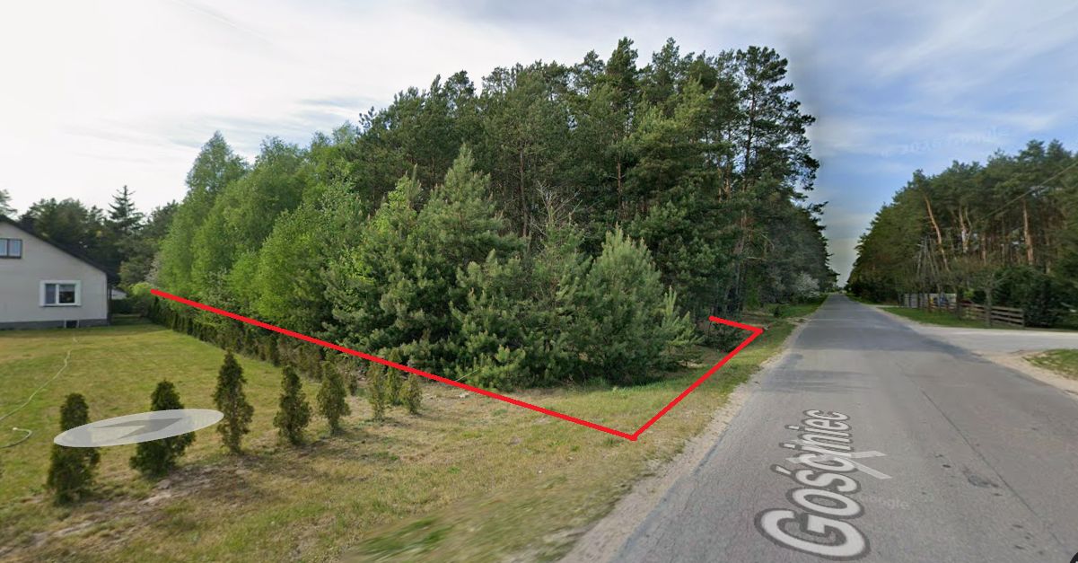 Działka budowlana Rzeczyca, ul. Gościniec. Zdjęcie 3