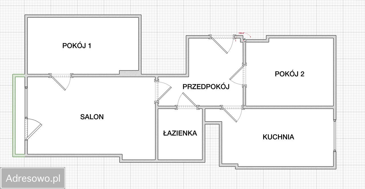 Mieszkanie 3-pokojowe Lubaczów, ul. Juliusza Słowackiego. Zdjęcie 18