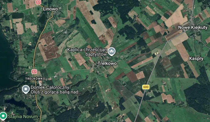 Działka rolno-budowlana Trelkowo
