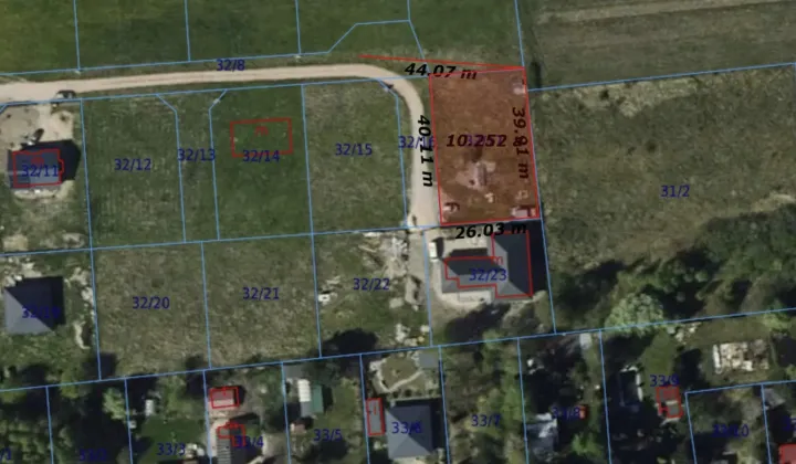 Działka budowlana Łobódź