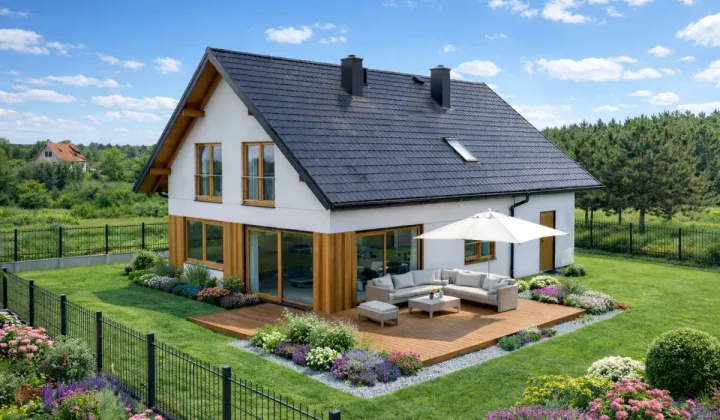 dom wolnostojący, 5 pokoi Rajszew