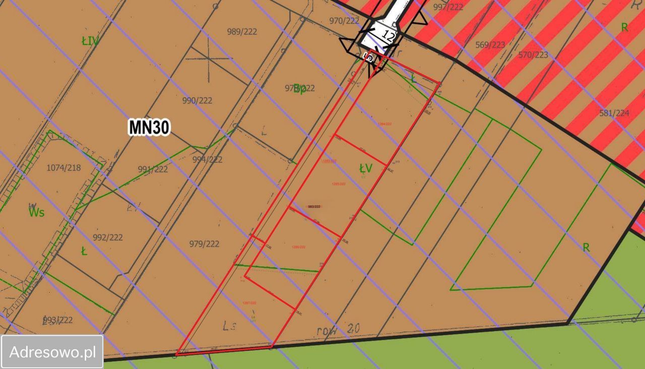 Działka budowlana Potępa, ul. Łąkowa. Zdjęcie 2