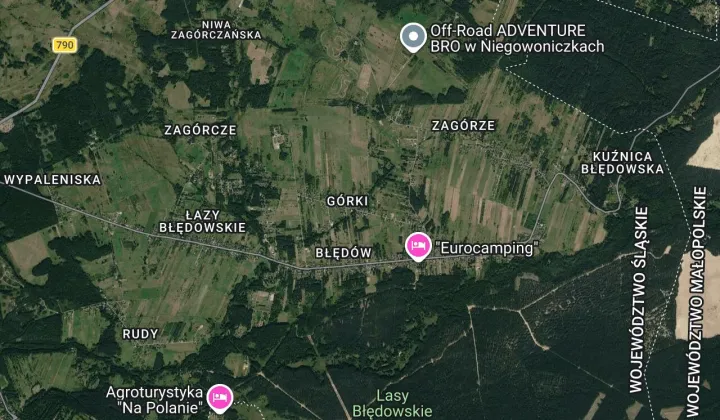 Działka budowlana Dąbrowa Górnicza Błędów, ul. Górki