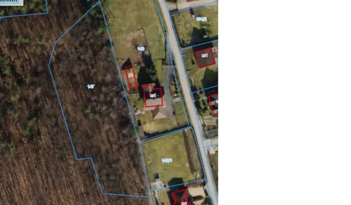 Działka leśna Kraków Podgórze, ul. Danusi Jurandówny