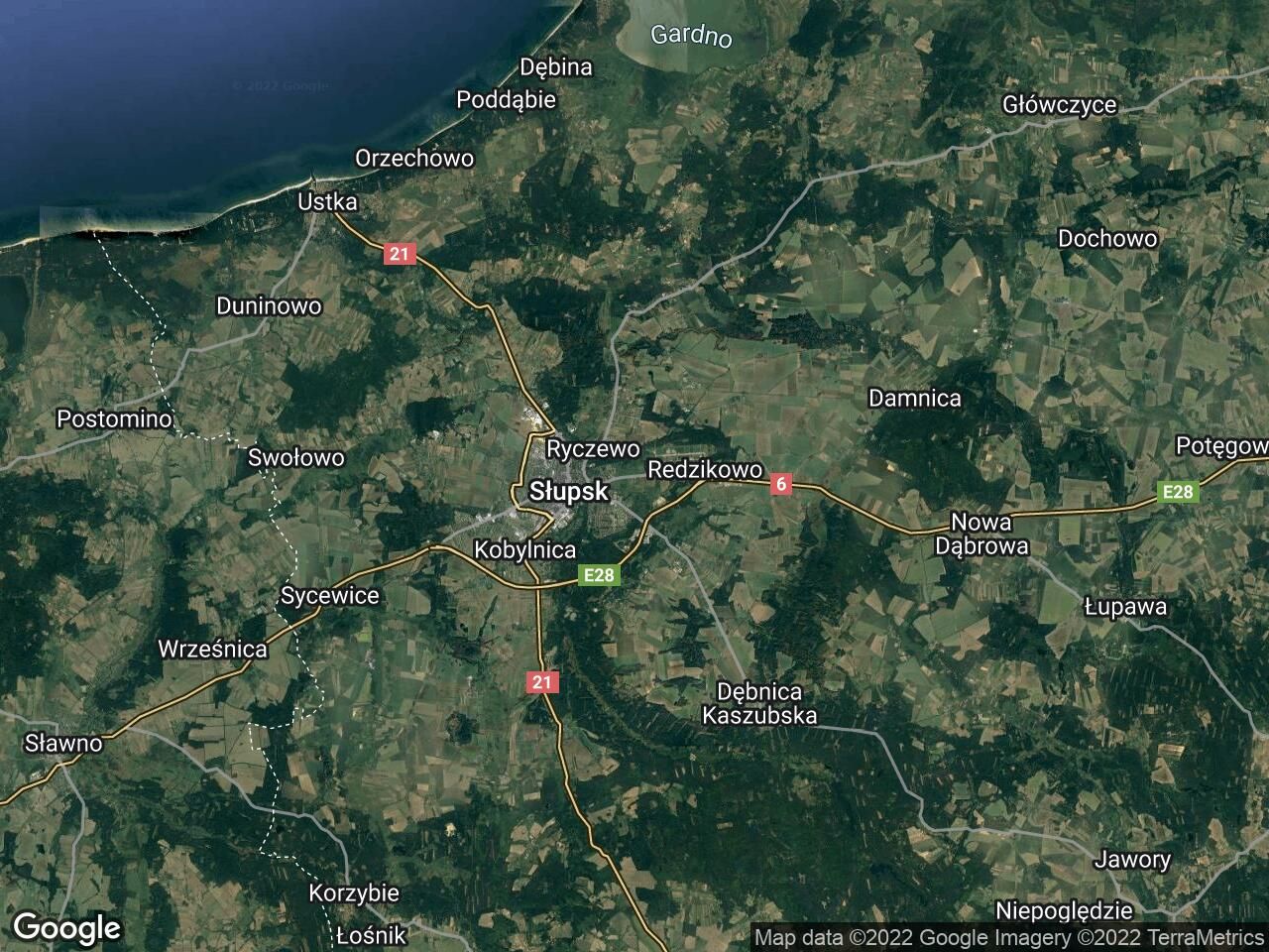 Działka rekreacyjna Słupsk, ul. Gdańska