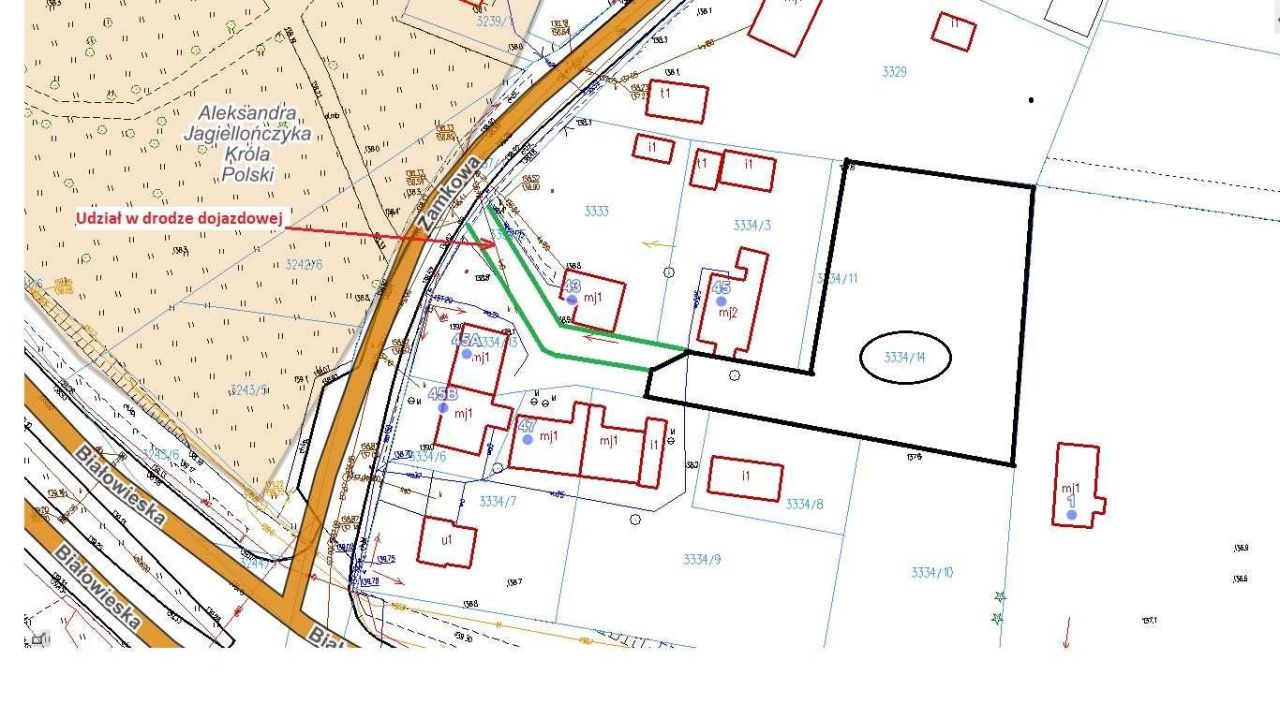 Działka budowlana Bielsk Podlaski, ul. Zamkowa. Zdjęcie 2