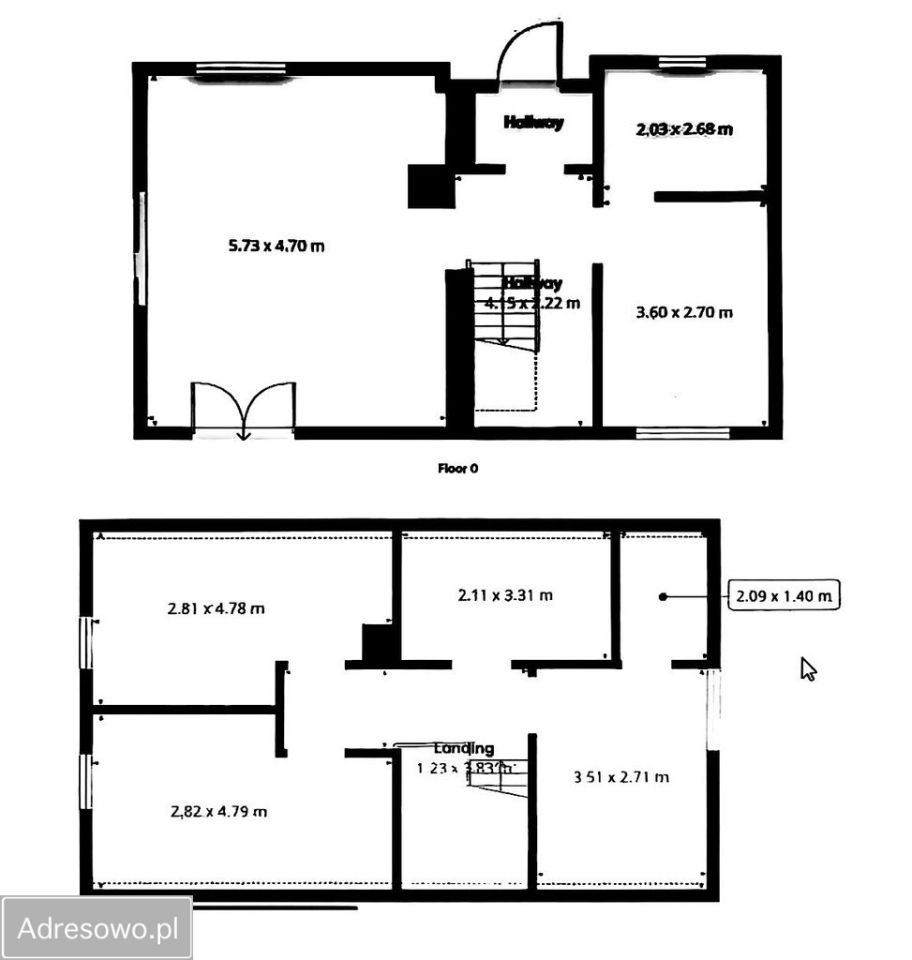 dom wolnostojący, 5 pokoi Ostrzeniewo. Zdjęcie 13