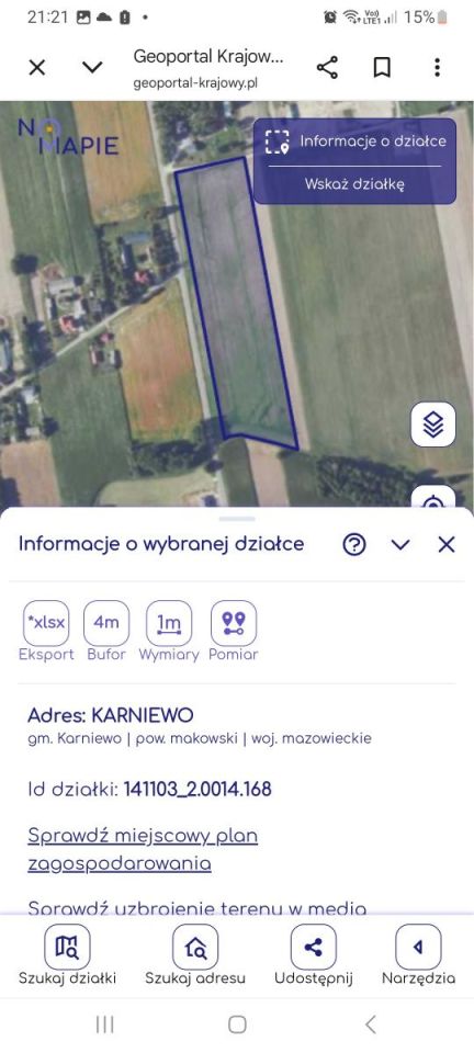 Działka inwestycyjna Karniewo. Zdjęcie 7