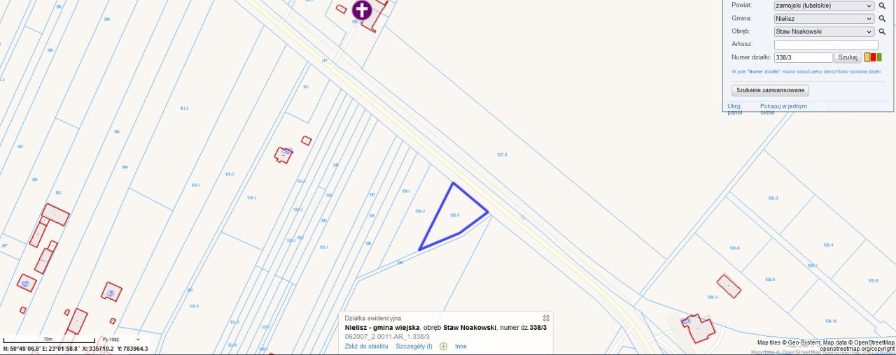 Działka rolno-budowlana Staw Noakowski Stara Wieś. Zdjęcie 5