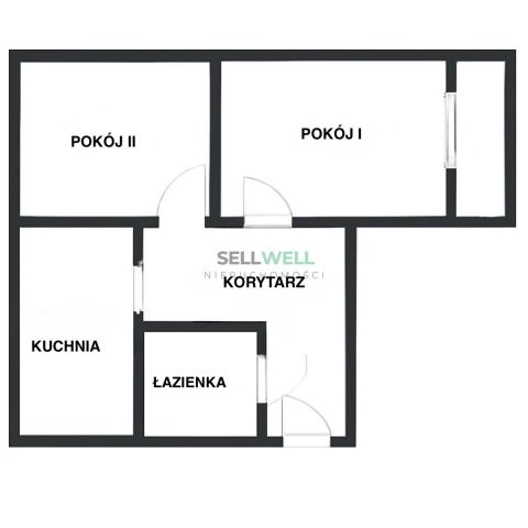 Mieszkanie 2-pokojowe Łódź Bałuty, ul. Hipoteczna. Zdjęcie 11