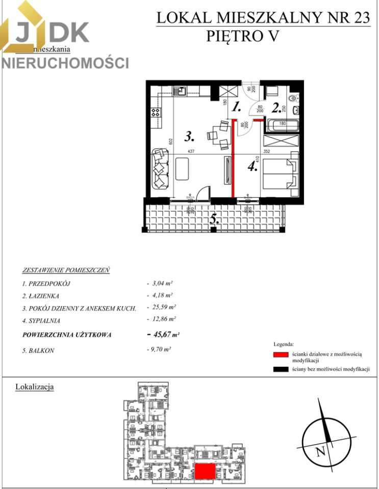 Mieszkanie 2-pokojowe Sochaczew, ul. Kochanowskiego. Zdjęcie 20