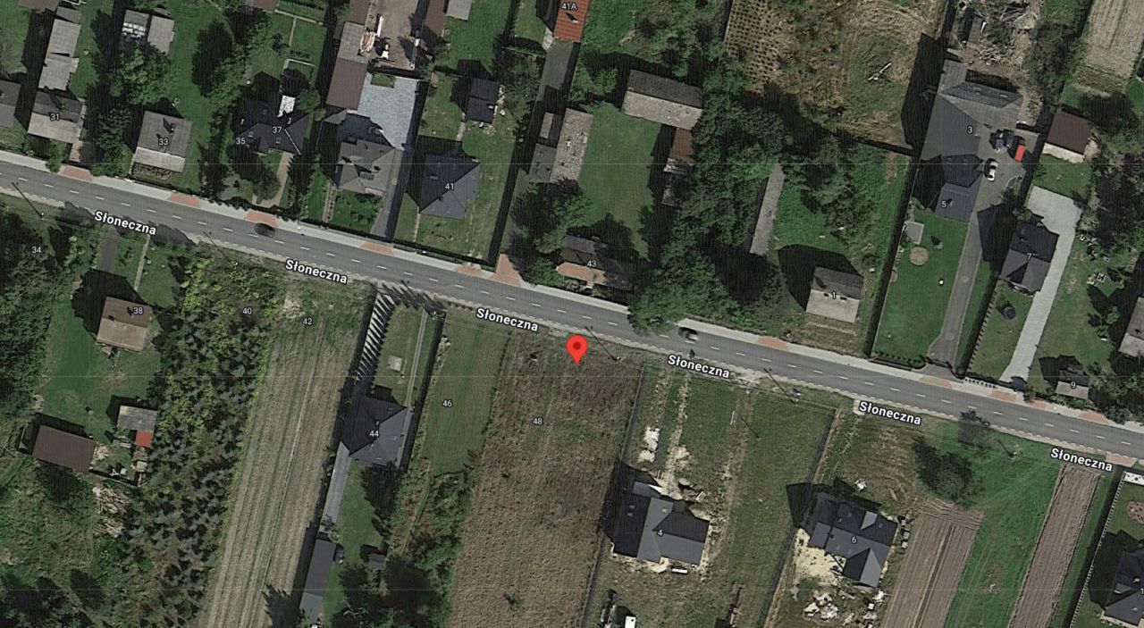 Działka rolno-budowlana Stary Broniszew, ul. Słoneczna