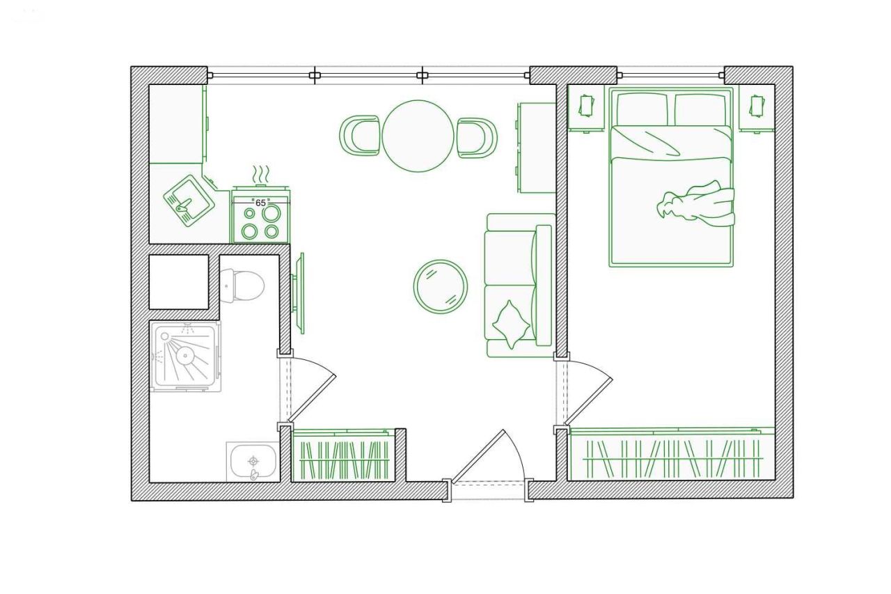 Mieszkanie 2-pokojowe Sanok, ul. Cegielniana. Zdjęcie 6