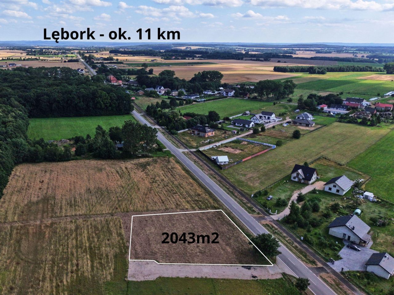 Działka rolno-budowlana Krępa Kaszubska. Zdjęcie 2