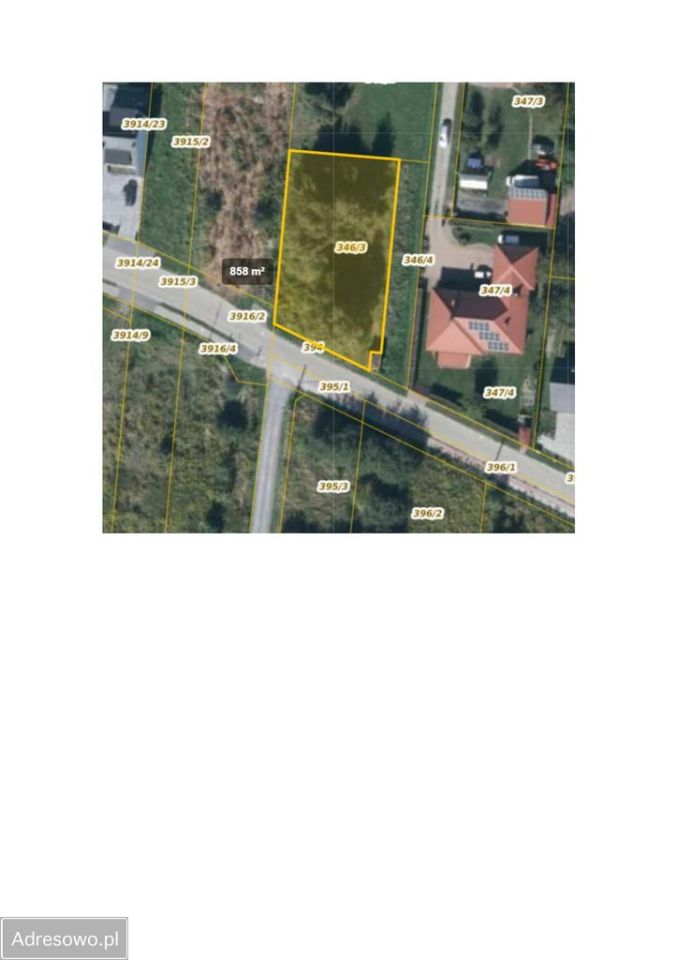 Działka budowlana Łuków, ul. Polna