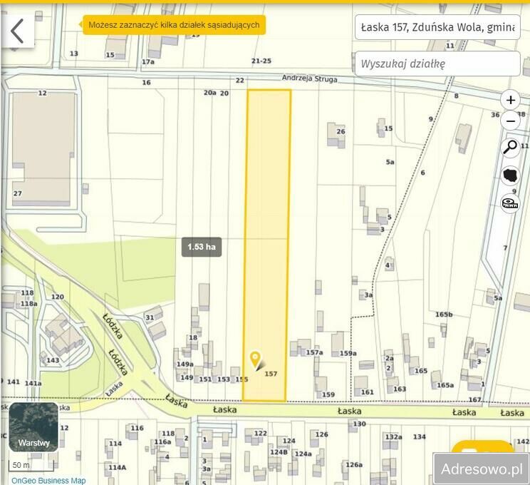 Działka rolna Zduńska Wola. Zdjęcie 5