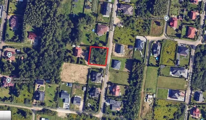 Działka budowlana Rąbień, ul. Fasolowa