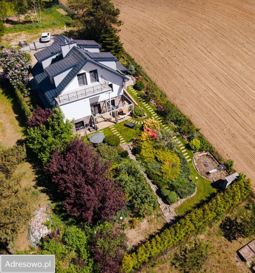 dom wolnostojący, 5 pokoi Borkowo, ul. Głęboka. Zdjęcie 2