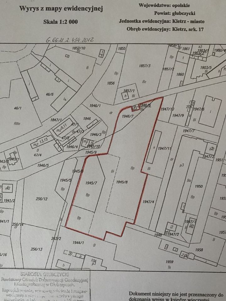 Działka inwestycyjna Kietrz, ul. Cegielniana. Zdjęcie 2