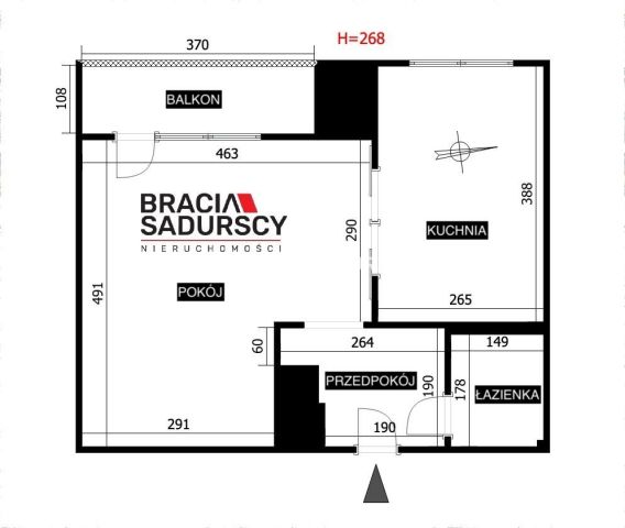 Mieszkanie 1-pokojowe Kraków Łagiewniki-Borek Fałęcki, ul. Ferdynanda Kurasia. Zdjęcie 27