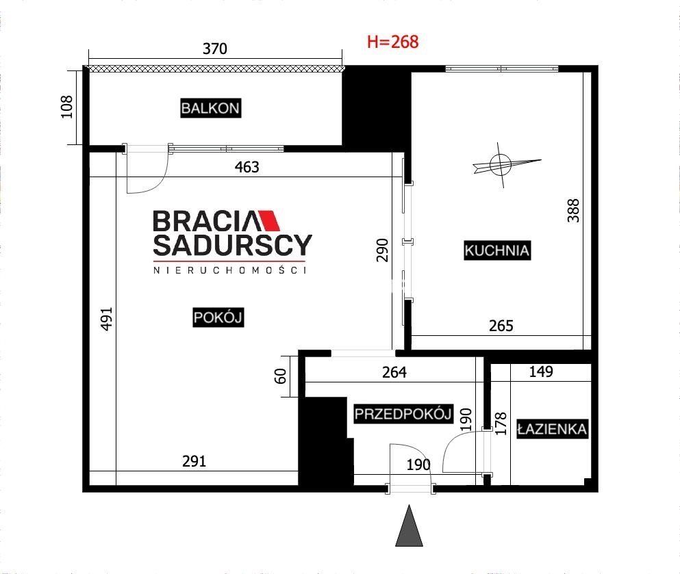 Mieszkanie 1-pokojowe Kraków Łagiewniki-Borek Fałęcki, ul. Ferdynanda Kurasia. Zdjęcie 27