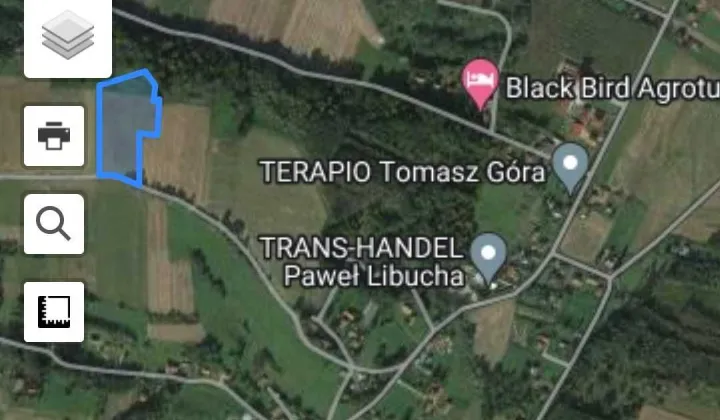 Działka budowlana Wysoka Strzyżowska