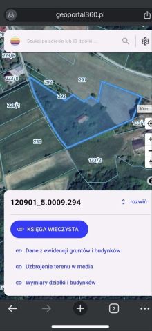 Działka budowlana Rudnik. Zdjęcie 1