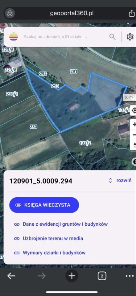 Działka budowlana Rudnik