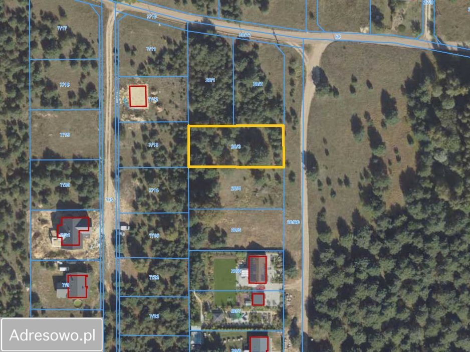 Działka budowlana Bydgoszcz Fordon, ul. Bieszczadzka. Zdjęcie 1