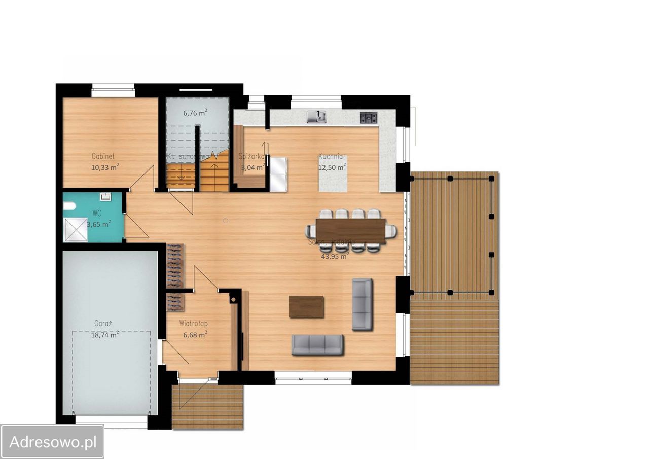 bliźniak, 5 pokoi Warszawa Radość, ul. Zbójnogórska. Zdjęcie 18