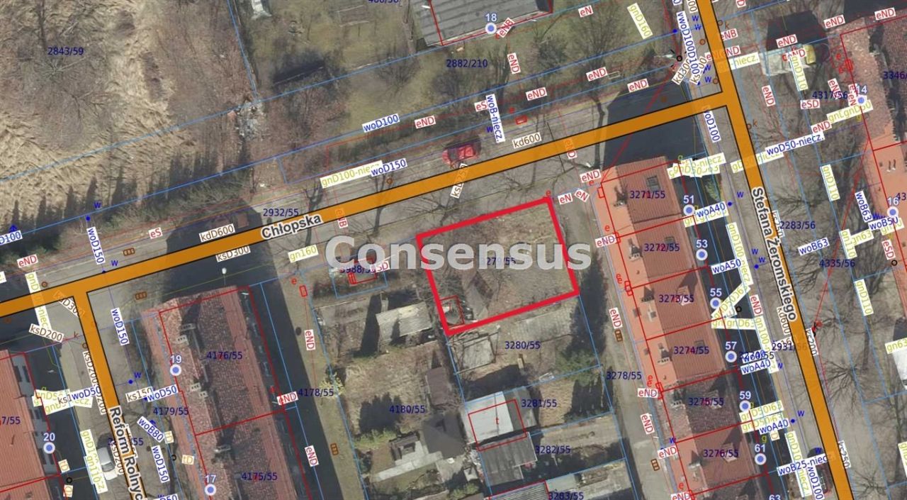 Działka budowlana Zabrze, ul. Chłopska. Zdjęcie 3