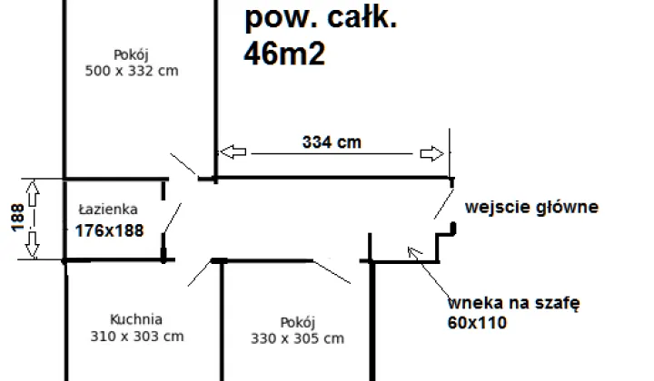 Mieszkanie 2-pokojowe Starachowice Majówka, ul. Majówka