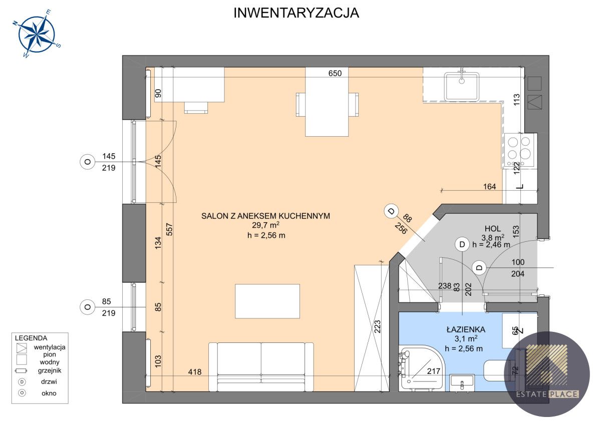 Mieszkanie 1-pokojowe Warszawa Wesoła, ul. Wspólna. Zdjęcie 9