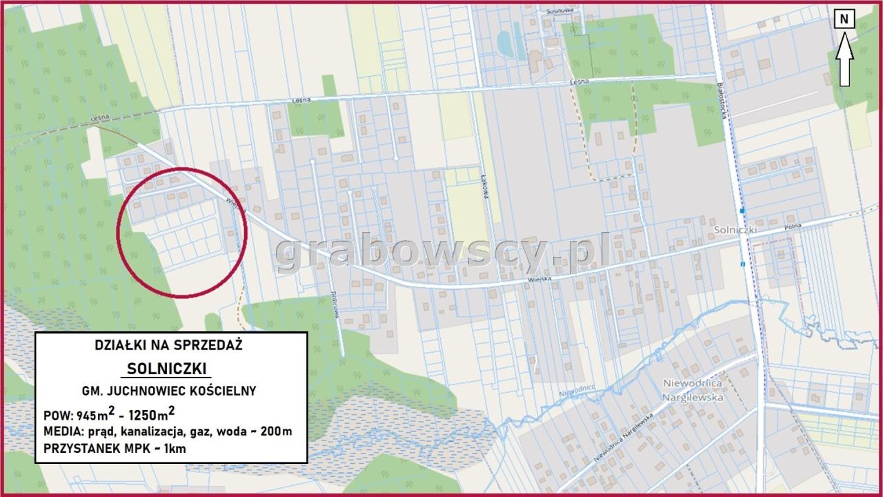 Działka budowlana Solniczki. Zdjęcie 6