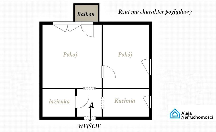 Mieszkanie 2-pokojowe Częstochowa Tysiąclecie, ul. Nałkowskiej. Zdjęcie 14