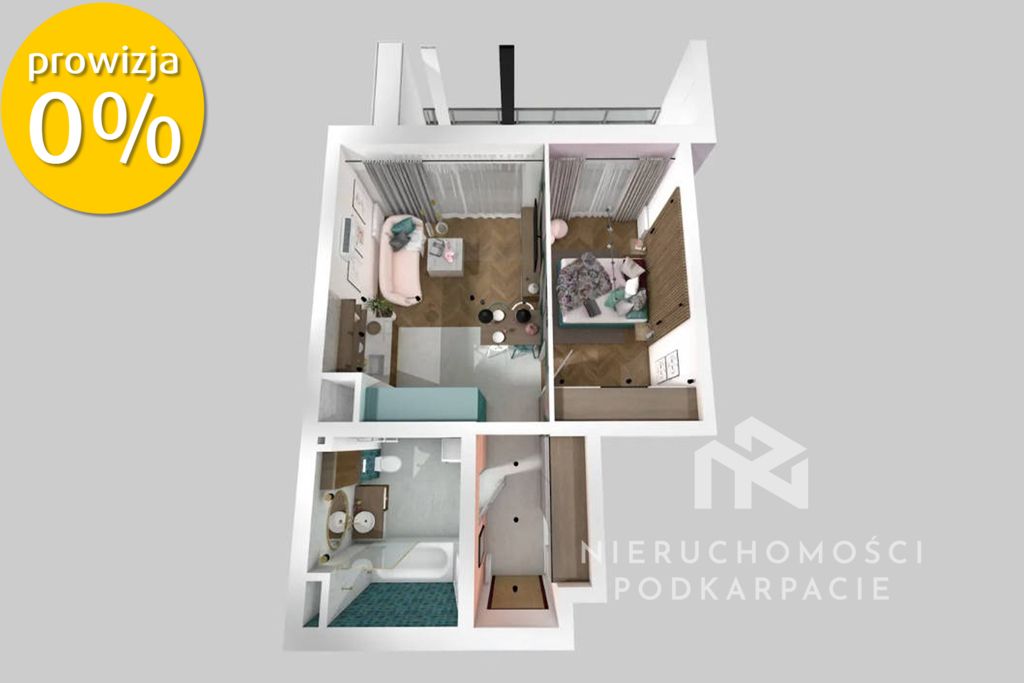Mieszkanie 2-pokojowe Rzeszów, ul. Lwowska. Zdjęcie 9