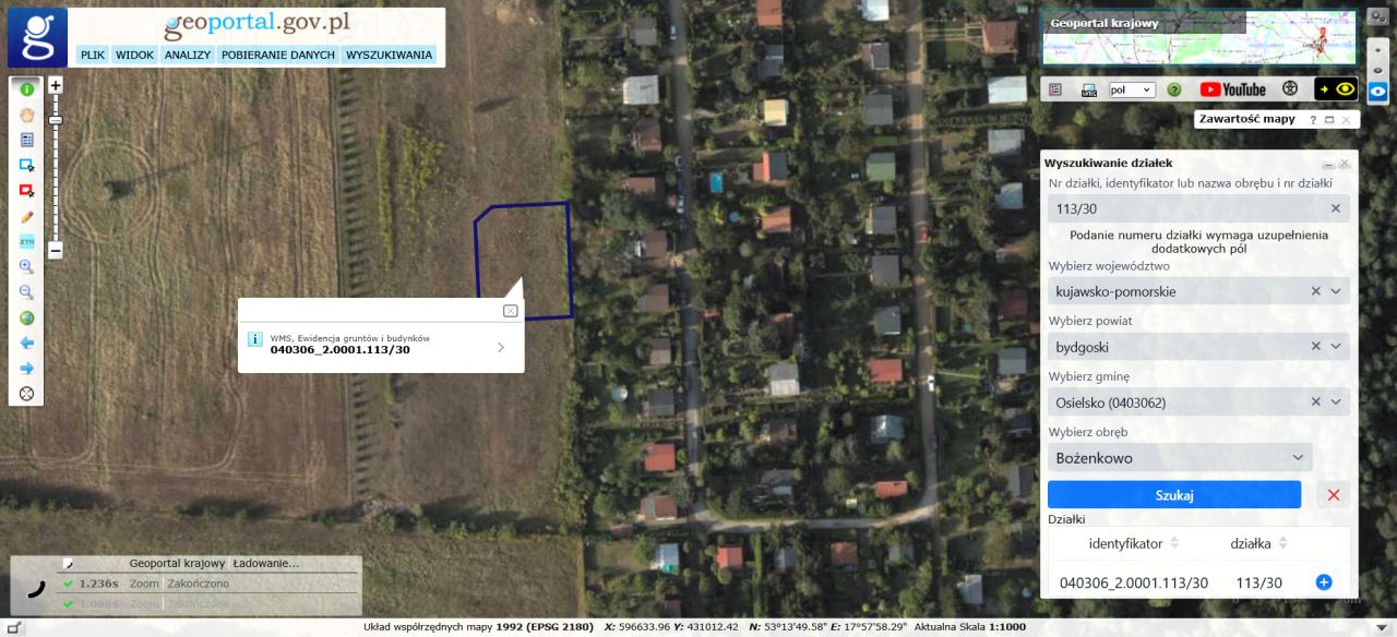 Działka budowlana Bożenkowo Łącznica, ul. Wczasowa. Zdjęcie 4
