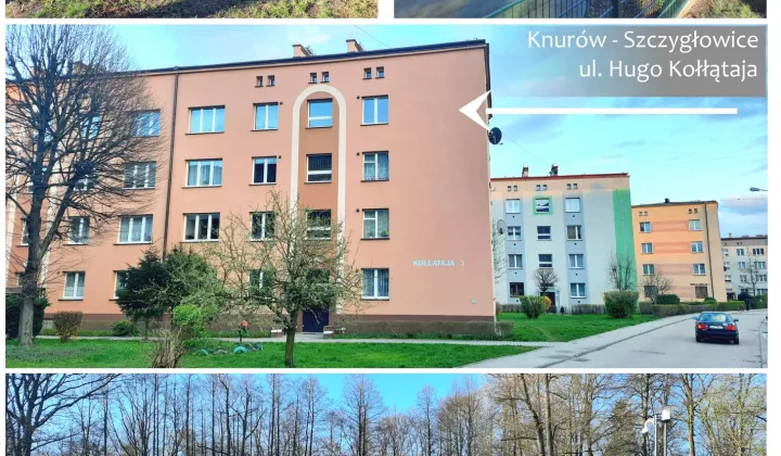 Mieszkanie 2-pokojowe Knurów Szczygłowice, ul. Hugo Kołłątaja