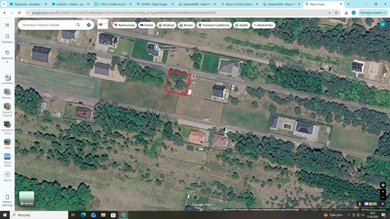 Działka budowlana Ludwików. Zdjęcie 2